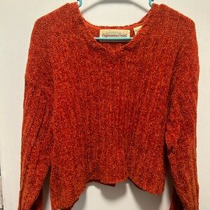 Women's Orange Sweater